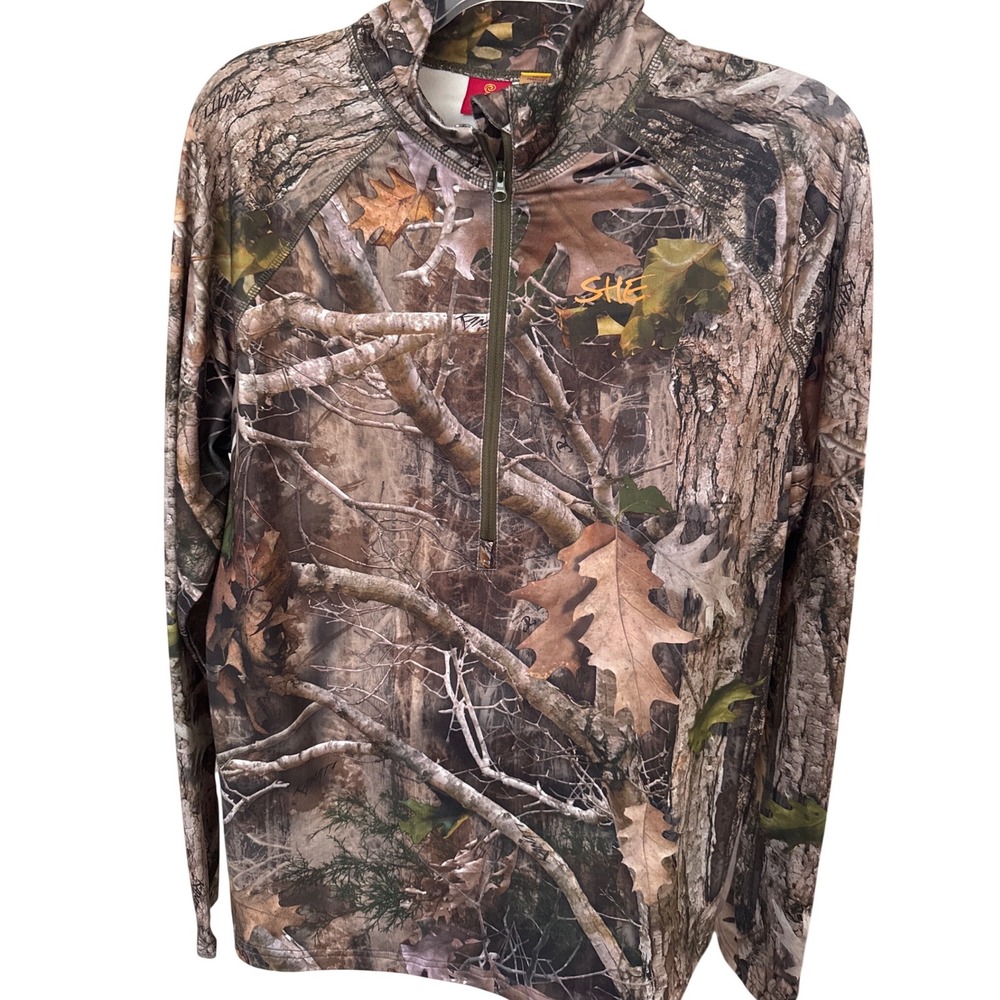 SHE Outdoor Fleece Quarter-Zip Pullover women's hunting outdoor apparel size XL